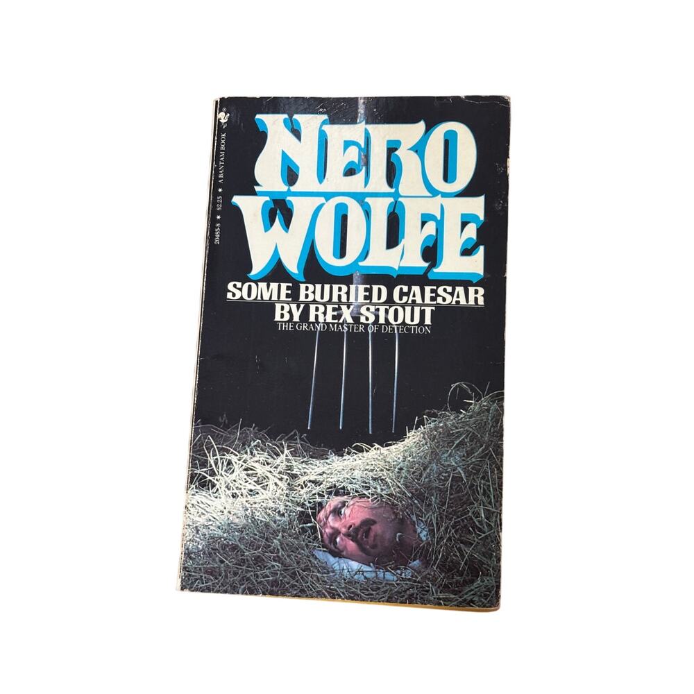 Some Buried Caesar by Rex Stout (Nero Wolfe) — Bantam Paperback